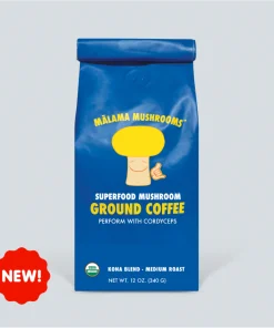 Cordyceps Mushroom Coffee Organic Kona Blend